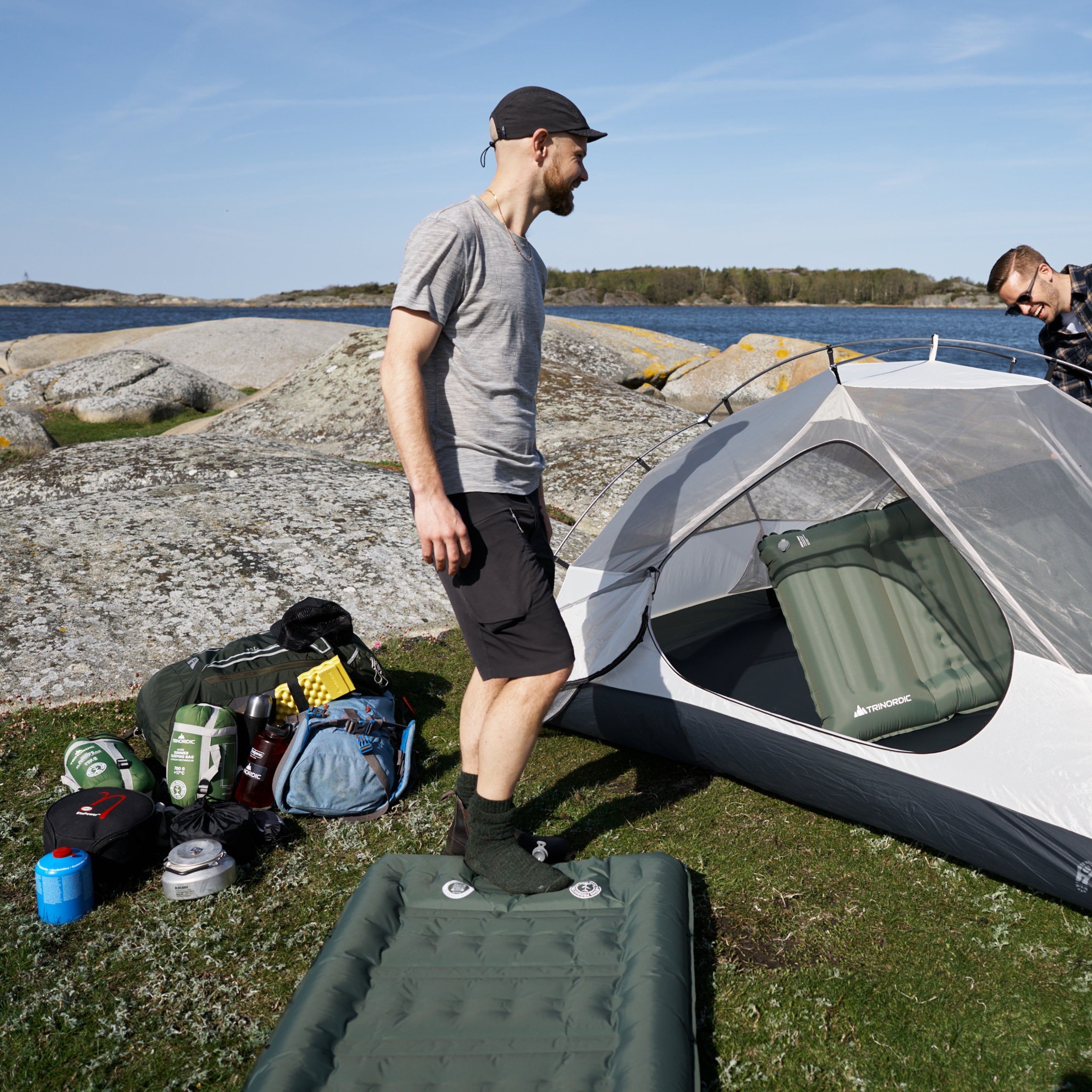 Senra – Bekvämt liggunderlag med integrerad pump