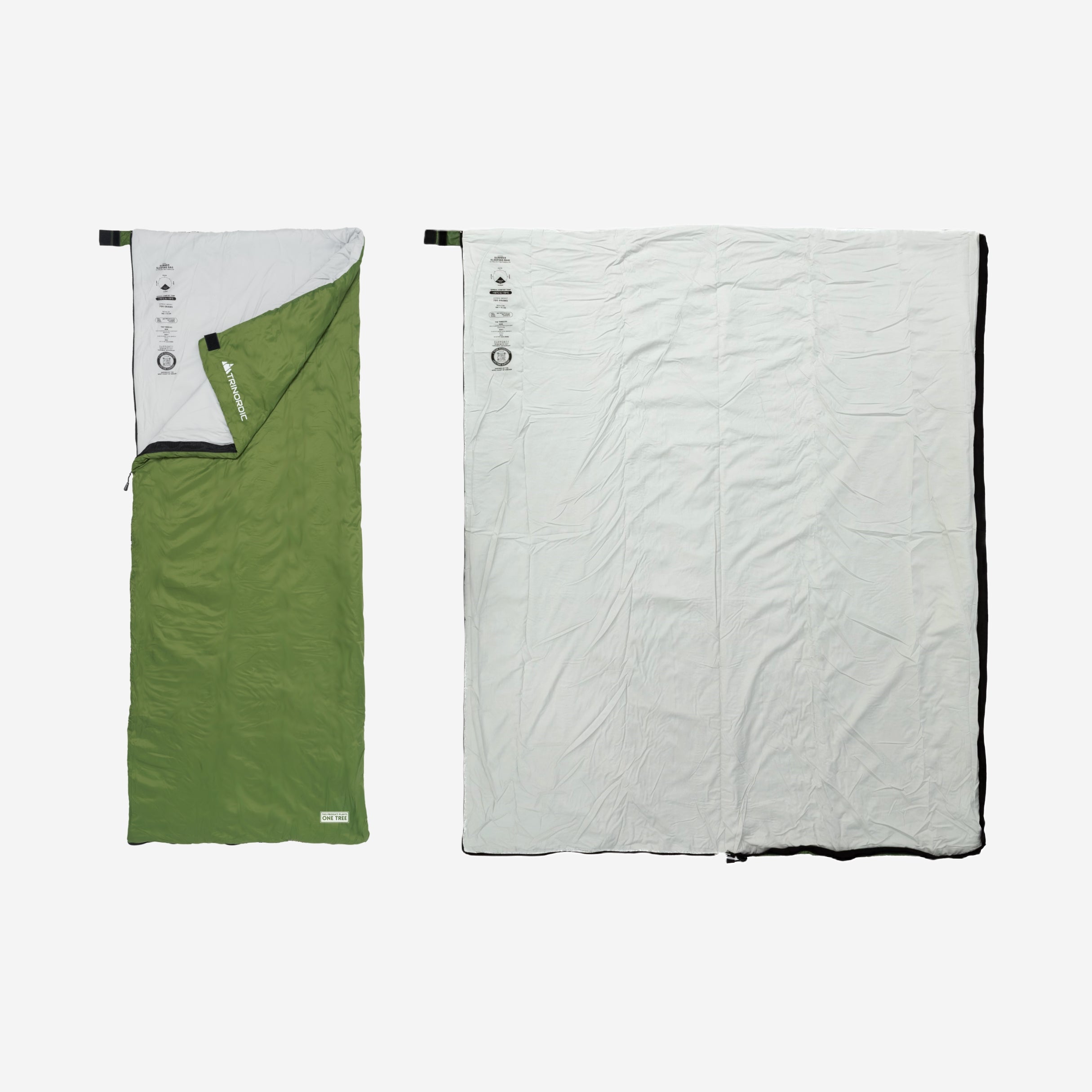 Somra EN – Ultralätt sommar rektangulär sovsäck 700g