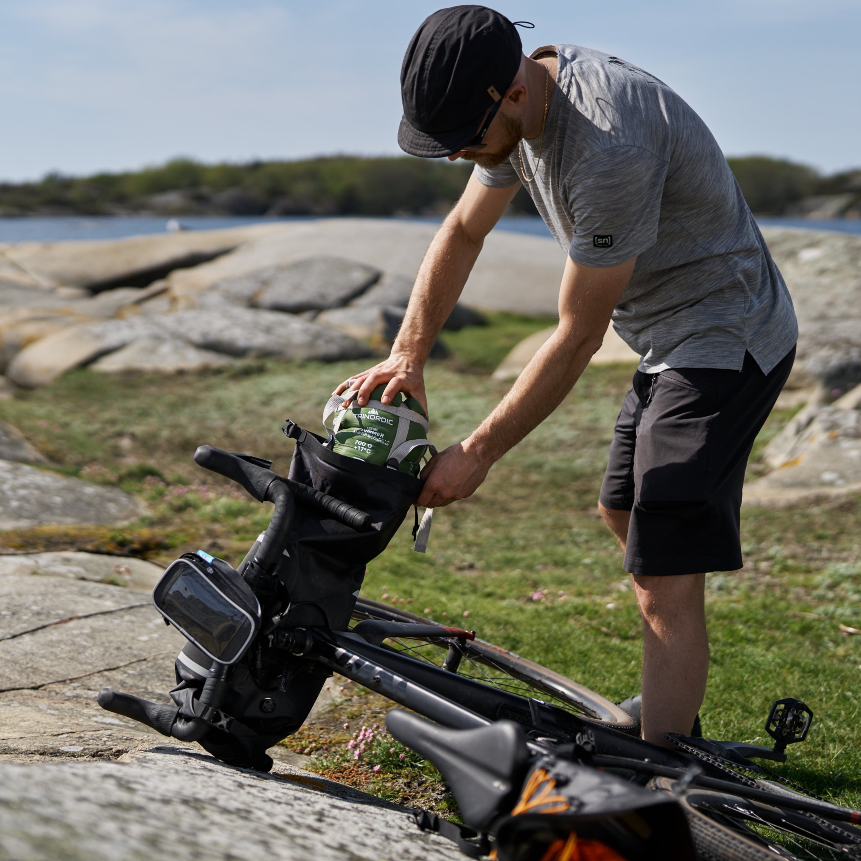 Somra EN – Ultralätt sommar rektangulär sovsäck 700g