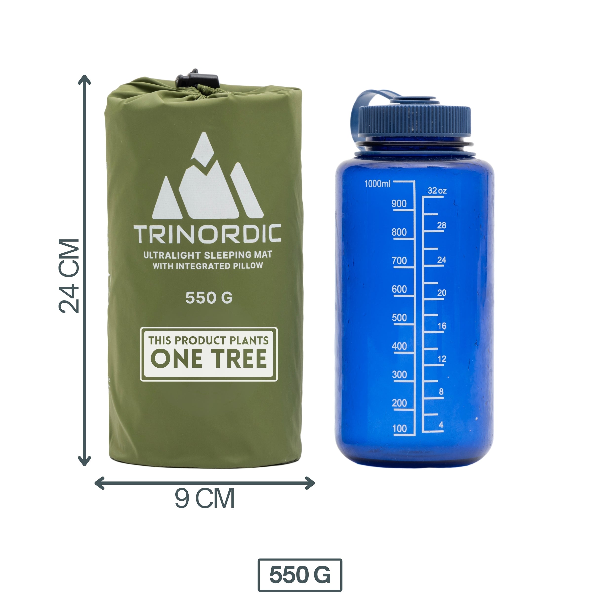 Vestra WP – Ultralätt liggunderlag 550g med kudde